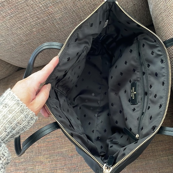 Kate Spade black tote nylon - Picture 3 of 6